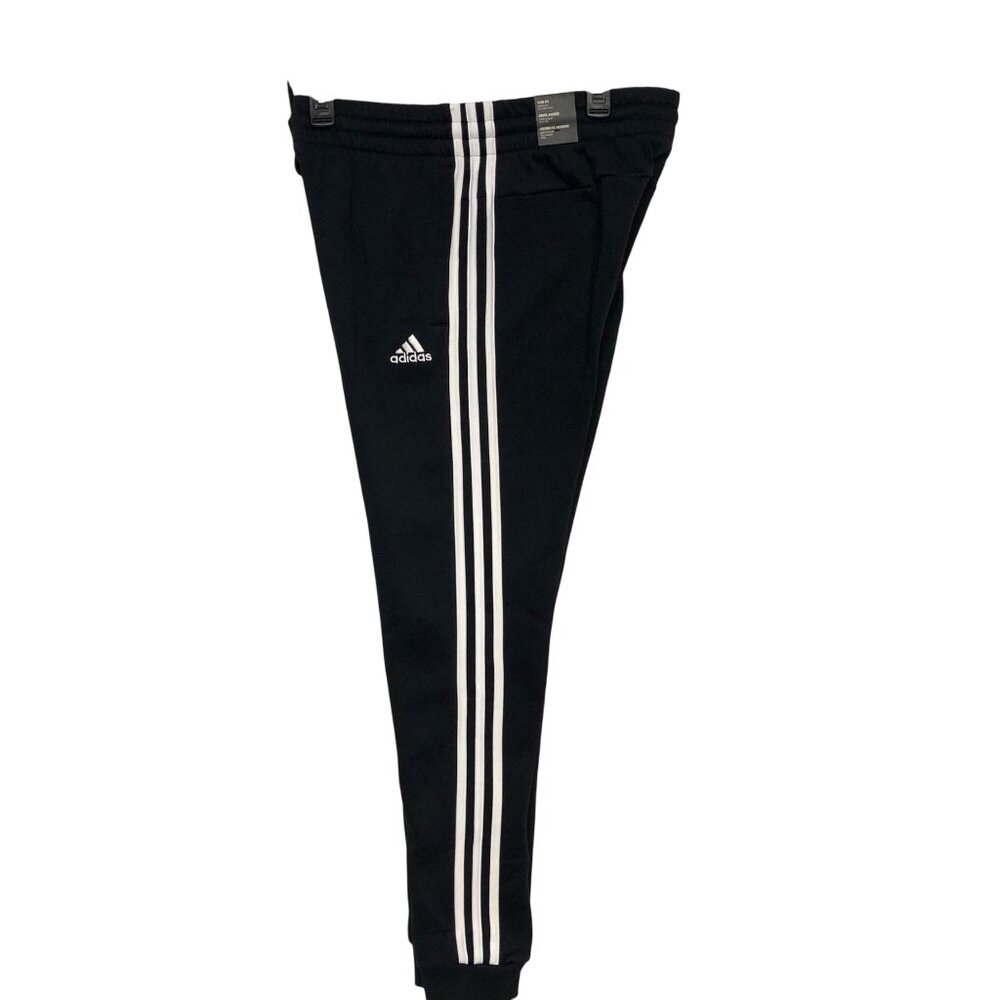 Adidas women Essentials 3-Stripes Fleece Pants SM NWT